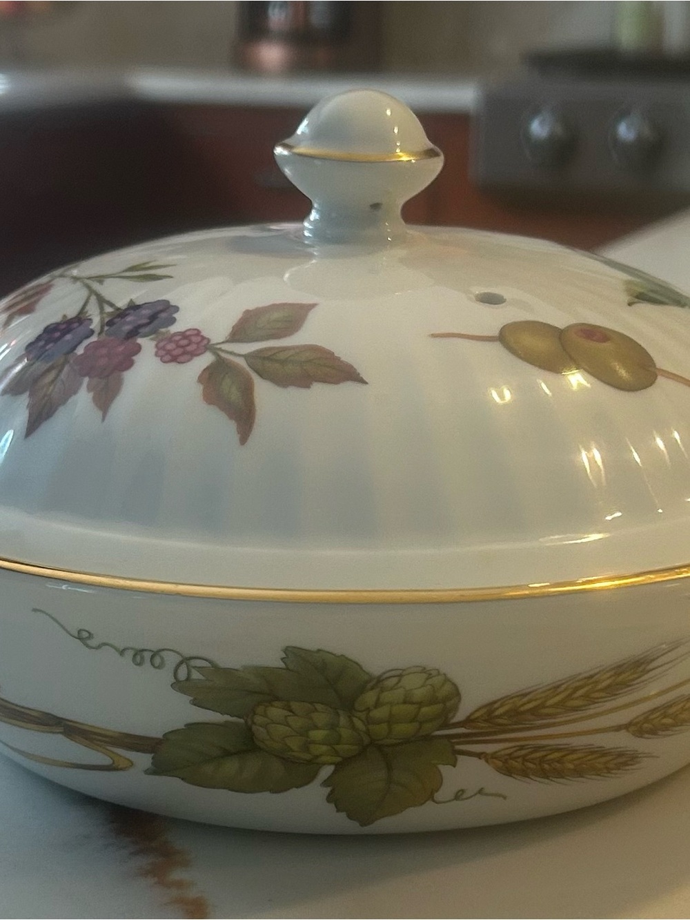 Royal Worcester Evesham serving dish